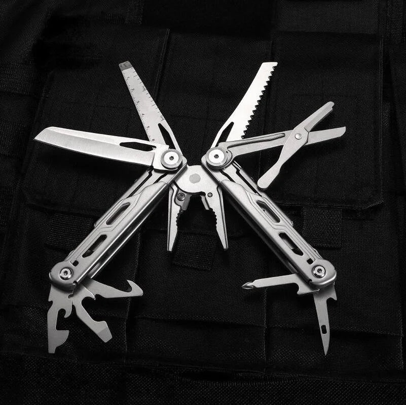 Daicamping Dl10 Folding Plier Multitool With Stainless Steel Handle