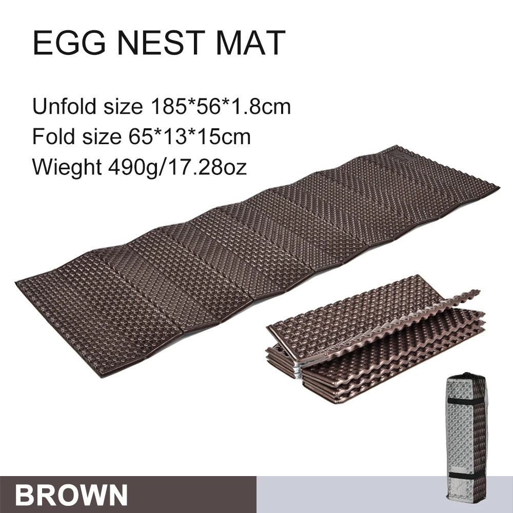 Widesea Camping Mat Portable Sleeping Pad Picnic Foam Bed Mattress Travel Trekking Equipment Blanket Waterproof Moistureproof
