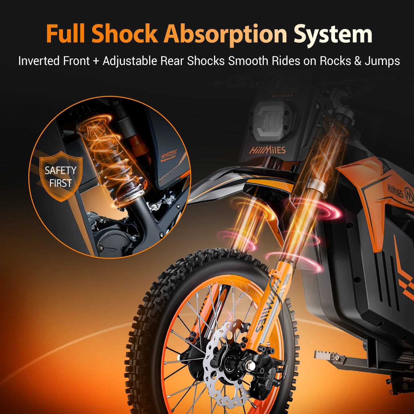ENGWE MilePop 2000W Electric Dirt Bike For Teens And Adults