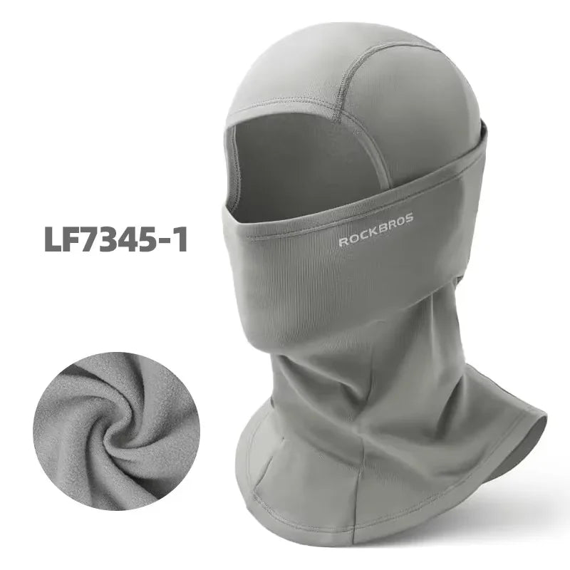 ROCKBROS Winter Balaclava Cycling Mask for Men Women Baklava Cold Weather Scarf Thermal Windproof Snowboard Mask Ski Mask