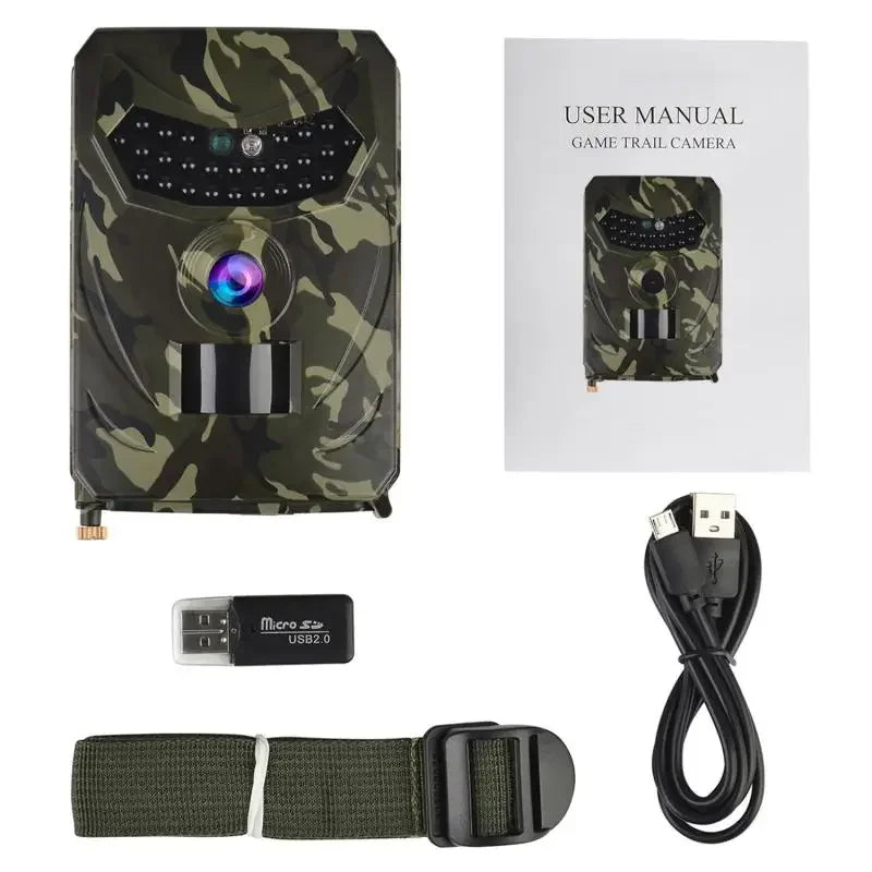 Hunting Trail Camera Night Vision Wildlife Camera With Motion Activated Outdoor Trail Camera Trigger Wildlife Scouting