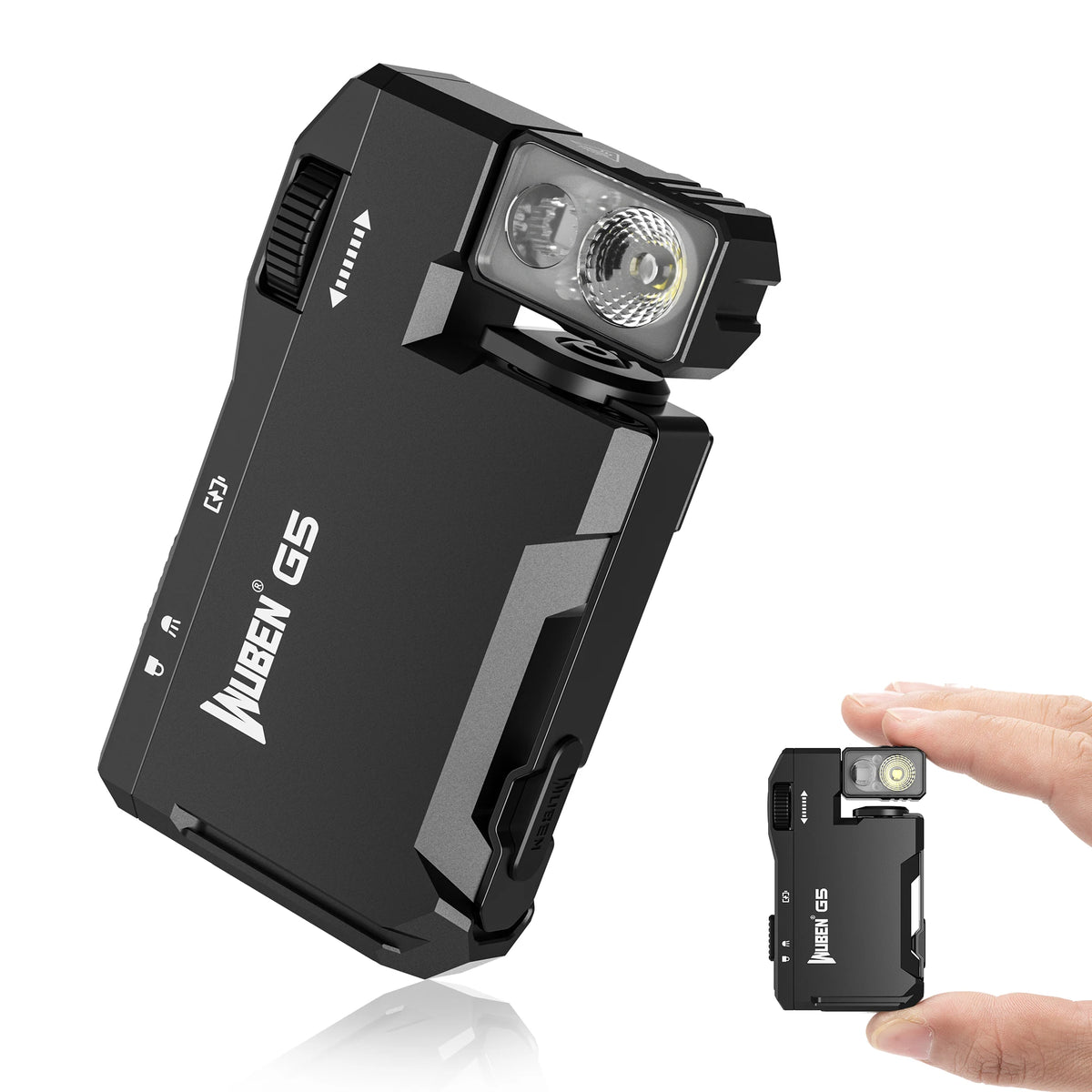 Wuben Compact EDC G5 Flashlight Offers Reliable Magnetic Lighting Solutions