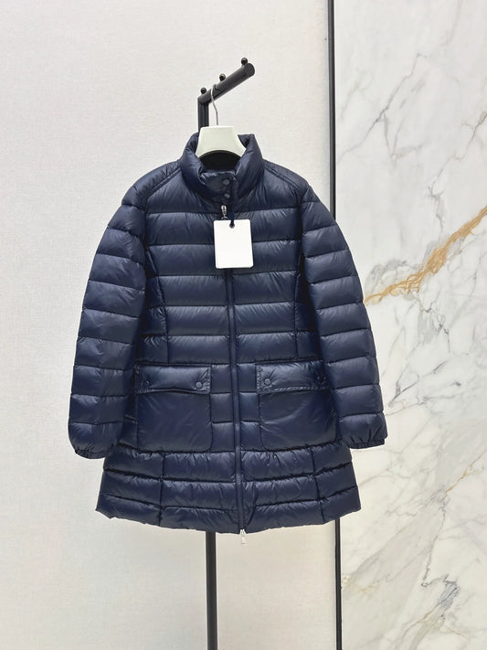 2026 Women Winter Stand Collar Mid-Lightweight Warm Padded Coat ZX5740