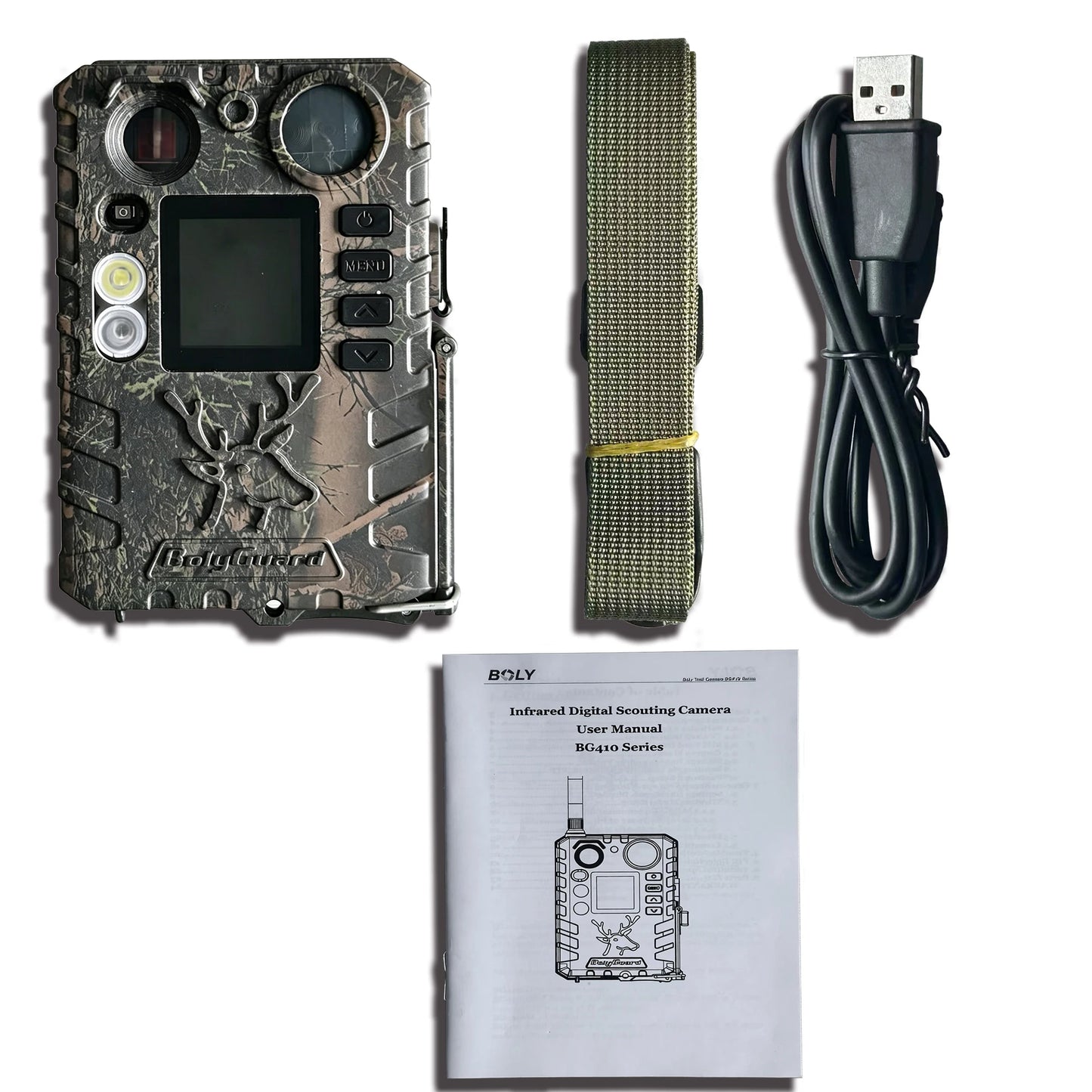 BolyGuard Trail Camera 4K HD Hunting Wildlife Cam 940nm IR