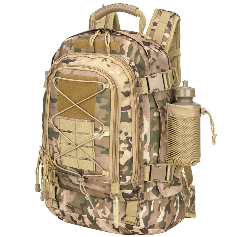 60L Military Backpack Army Molle  Rucksack Outdoor Travel Hiking Rucksacks Camping Hunting mochila hombre