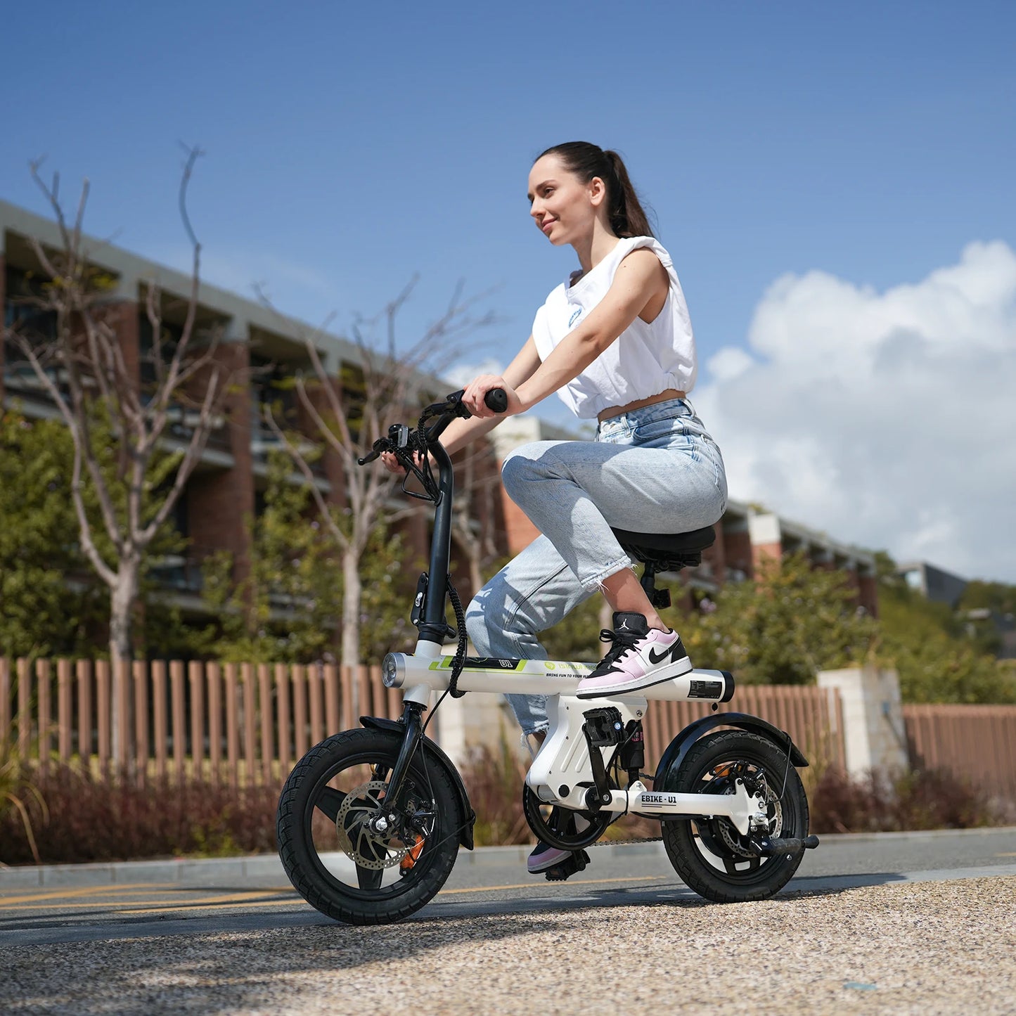 U1 Foldable 500W City Electric Bicycle Daily Commute