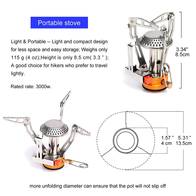 Widesea Camping Cookware Set Outdoor Tableware Kit