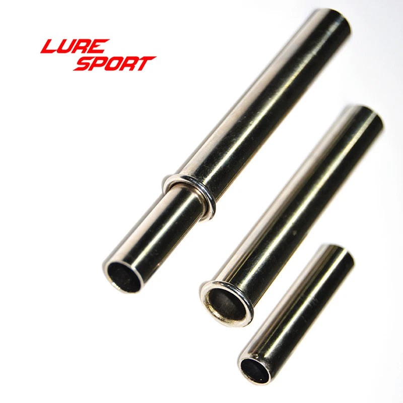 LureSport Chrome Plated Brass Ferrules for Fishing Rod Repair