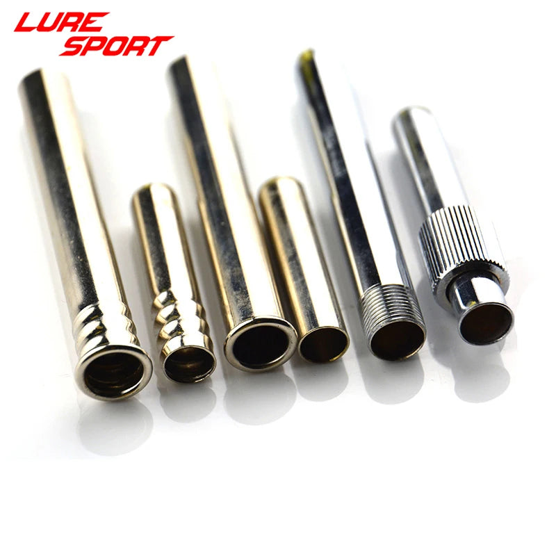 LureSport Chrome Plated Brass Ferrules for Fishing Rod Repair