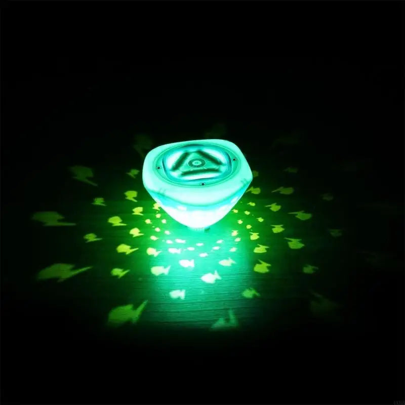Color Changing LED Pool Light For Bath Tub Having 7 Effects Waterproof Fish Design 4XBB