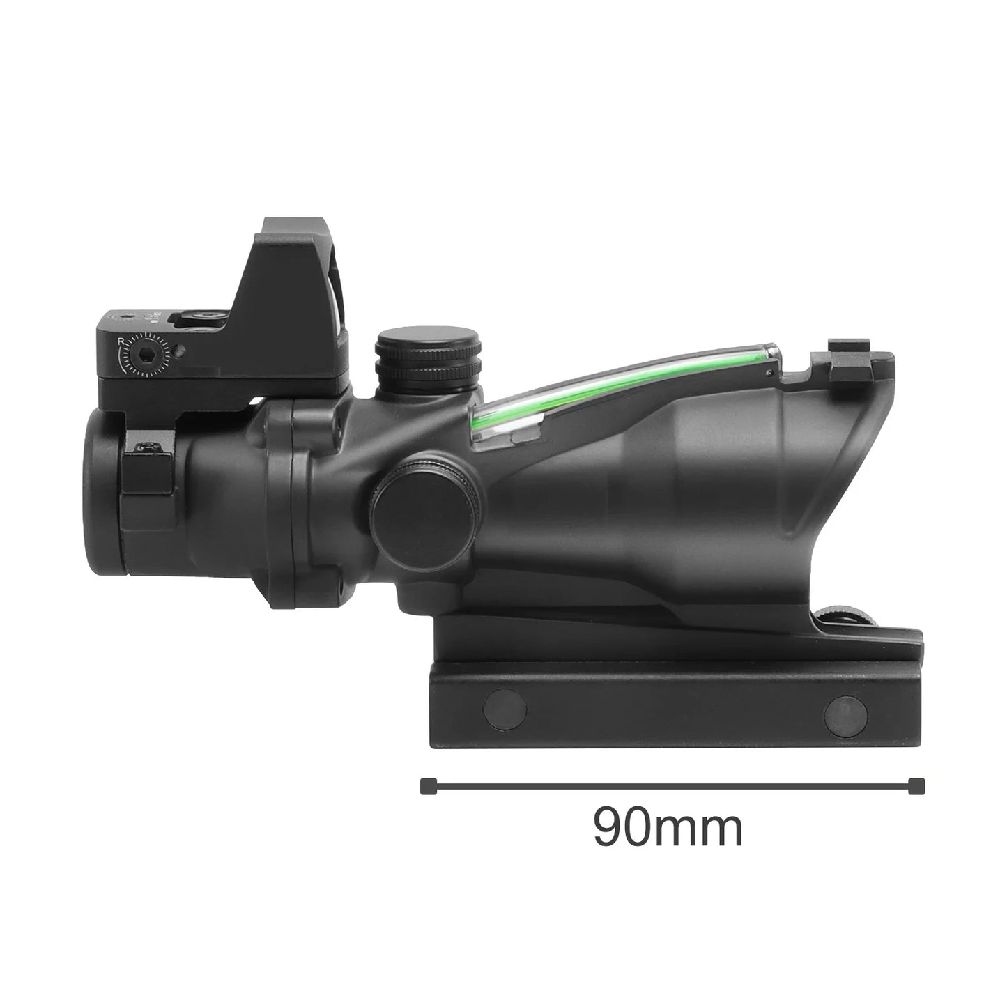 Nabila Adjustable Red Dot And 4x Scope Set For Hunting
