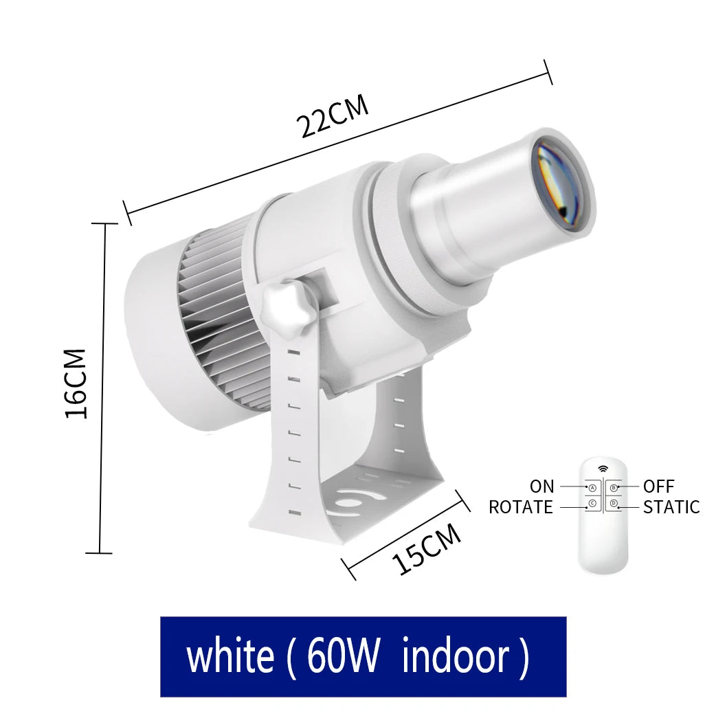 Meisonda Custom HD Gobo LED Logo Projector IP67 Waterproof