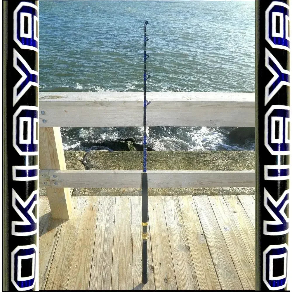 Saltwater Big Game Roller Fishing Rod Blueline Series