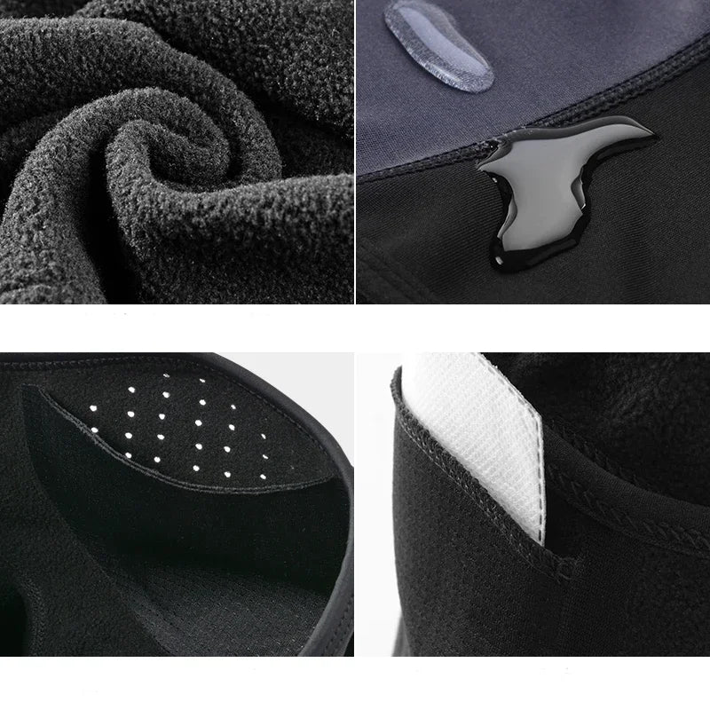 ROCKBROS Winter Balaclava Face Mask Fleece Thermal Windproof For Cycling