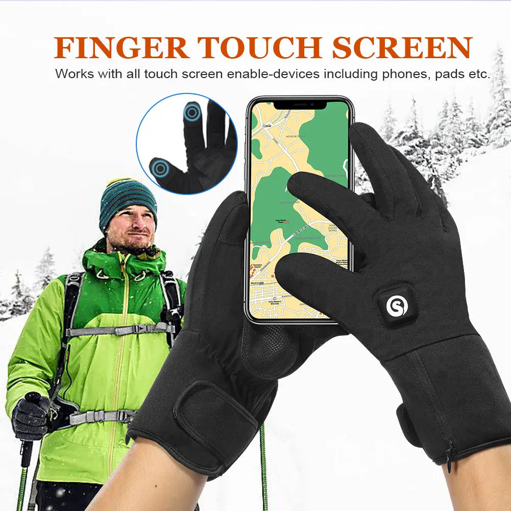 Savior Heat Waterproof Rechargeable Heated Thermal Gloves