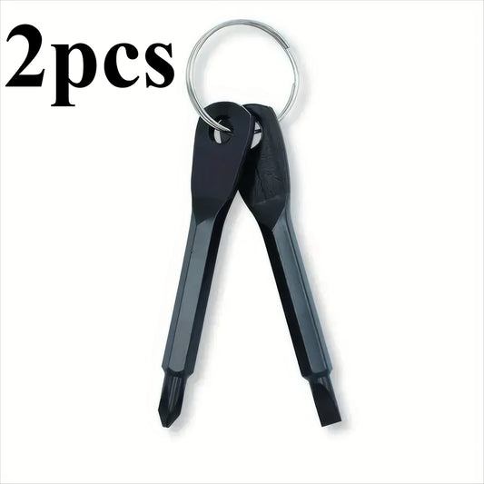 Mini Keychain Screwdrivers Set Portable Steel Tools For Car Repair