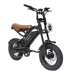Bodywel M16PRO Off Road E Bike Adult Electric Bicycle 1500w 48V 15.6ah Mountain Electric Bike 16 Inch Fat Tire Outdoor Entertainmen