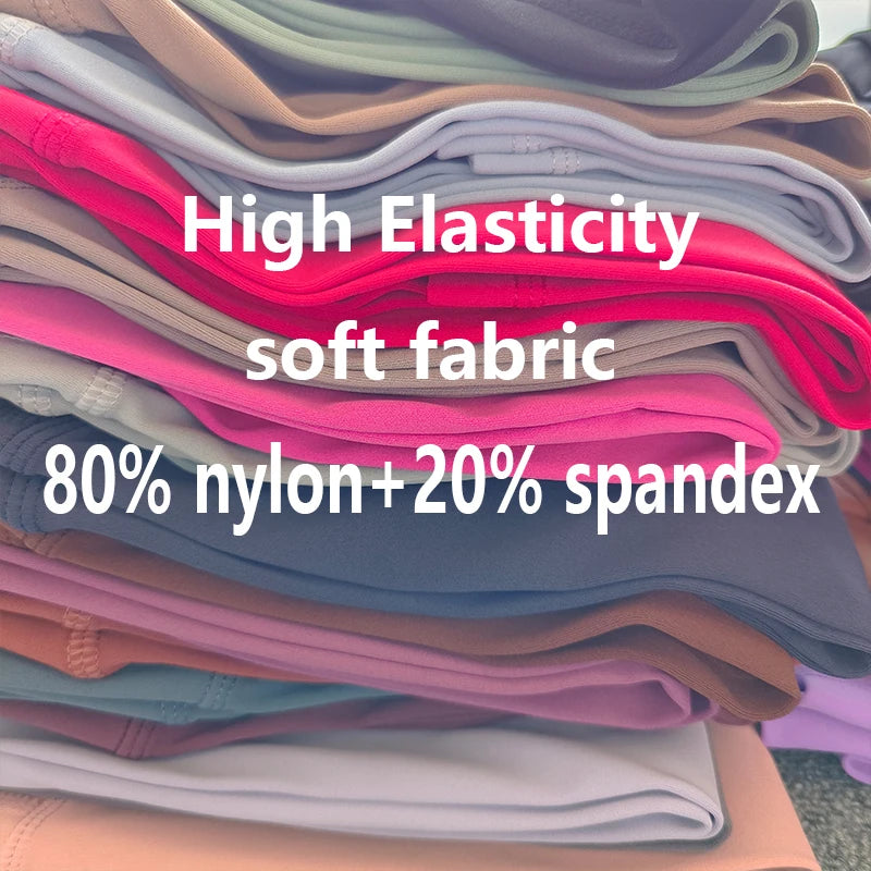 Breathable High Waist Yoga Leggings For Women Elastic Gym Tights