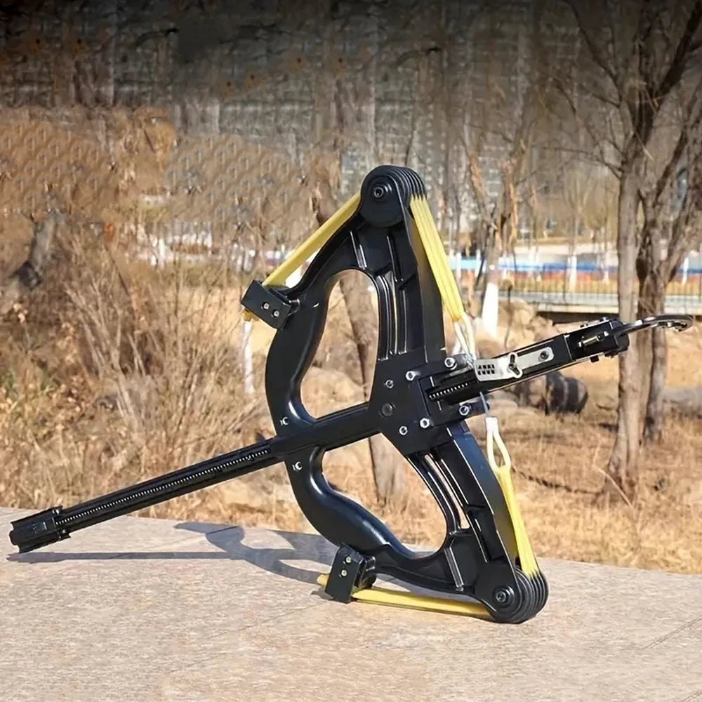 High Precision Mechanical Pulley Bow New Type Composite Steel Ball Bow Dual Purpose Adult Outdoor Sports Slingshot