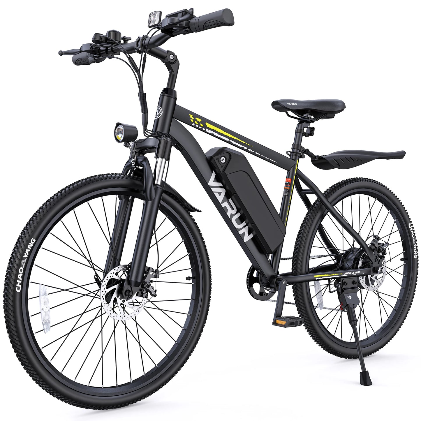 Varun M26-2 Air Adult Electric Bike, 500W Electric Bicycle, 36V 7.8Ah, 26" MTB E-bike, 32km/h Mountain Ebike, 1-Year Warranty
