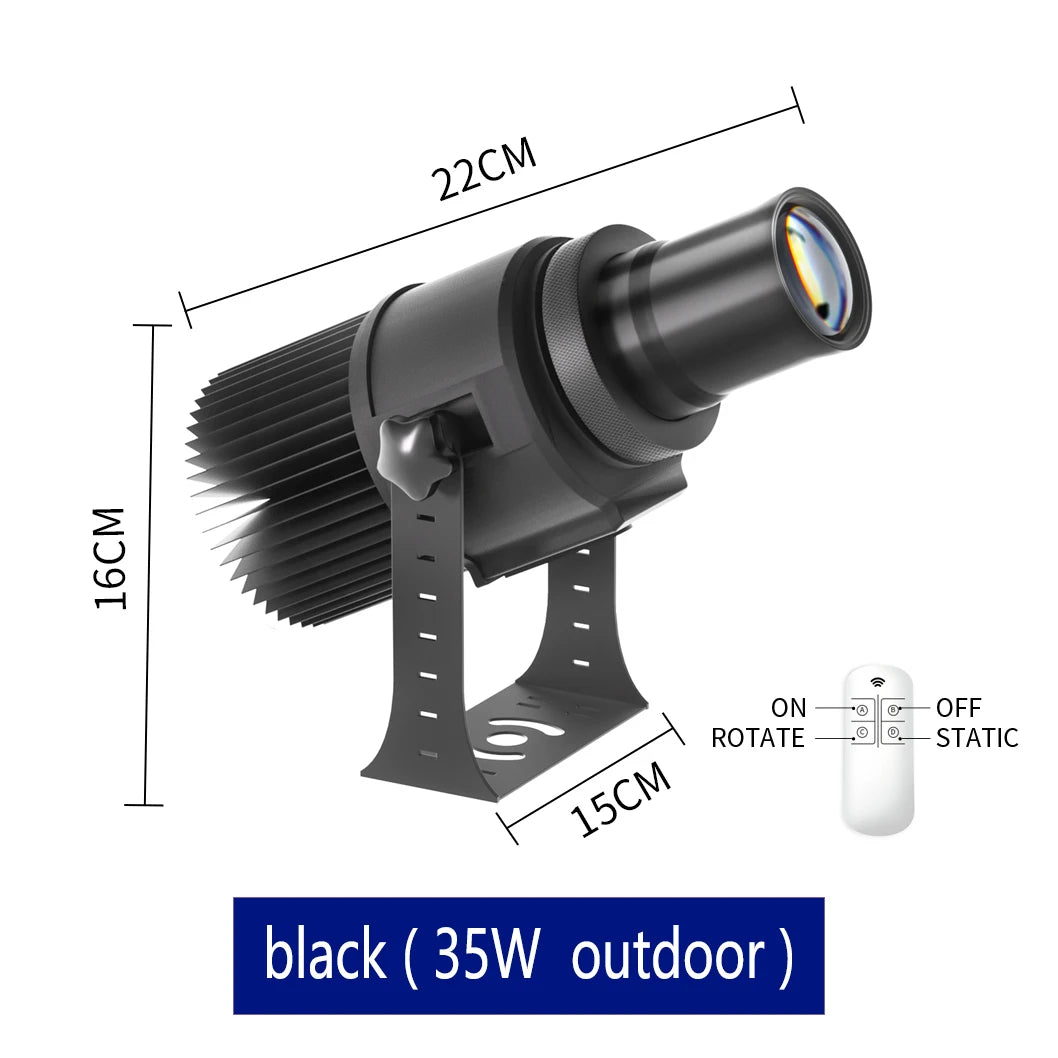 Meisonda Custom HD Gobo LED Logo Projector IP67 Waterproof