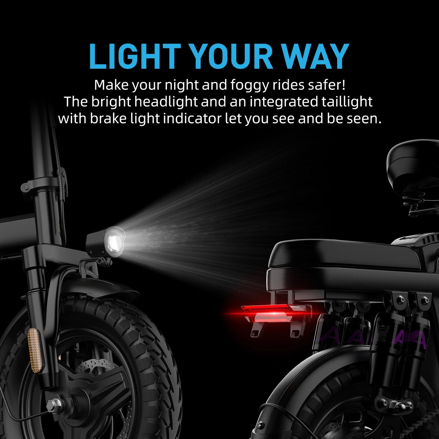 SOPIDBLIK 740W Adult Electric Bike, 48V15AH Battery, Speed 28MPH,Load 500LBS,14inch Folding Electric Bike,Multiple Damping Ebike