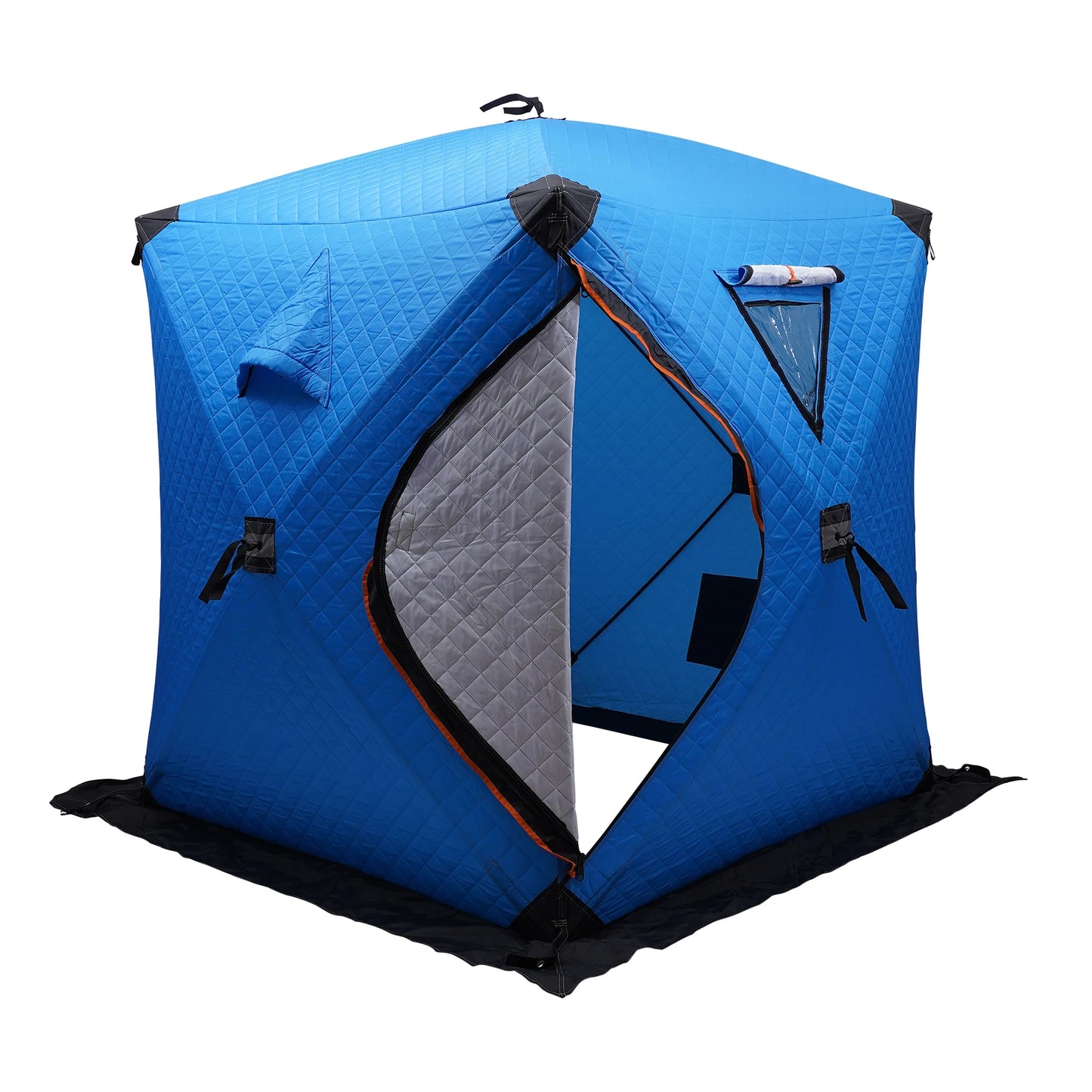 Bymaocar Ice Fishing Tent Dual Zipper Windproof