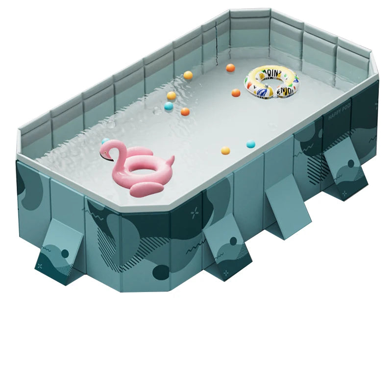 Premium Foldable PVC Family Swimming Pool For Backyard And Patio