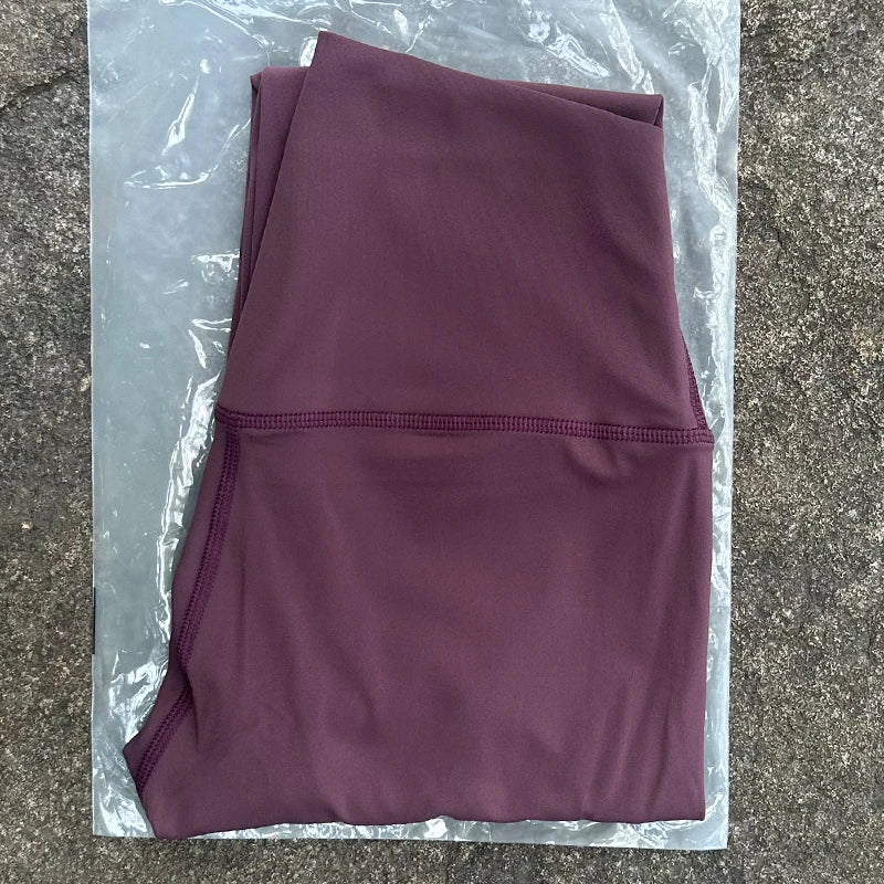 Breathable High Waist Yoga Leggings For Women Elastic Gym Tights
