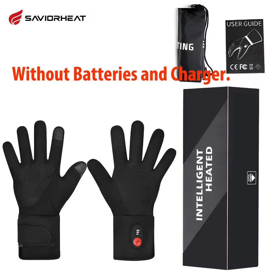 Savior Heat Rechargeable Electric Heated Gloves For Cold Weather