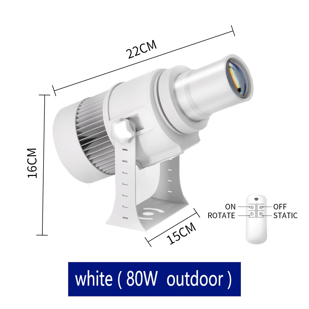 Meisonda Custom HD Gobo LED Logo Projector IP67 Waterproof