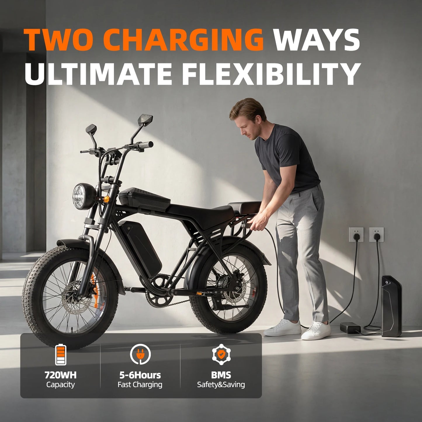 Aairsk X5 All Terrain Fat Tire Electric Adventure Bike
