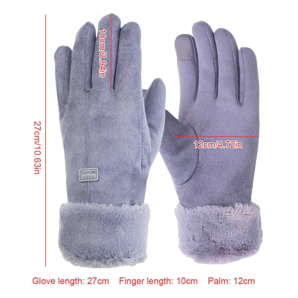 APWIKOGERCN Electric Warm Gloves Three Gear Thermal Cycling Touch Screen