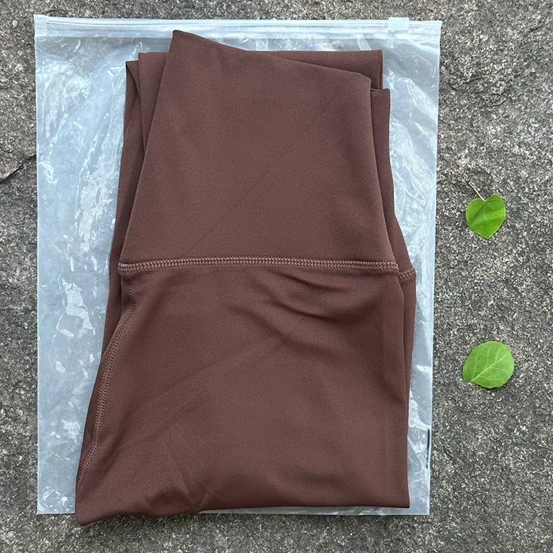 Breathable High Waist Yoga Leggings For Women Elastic Gym Tights