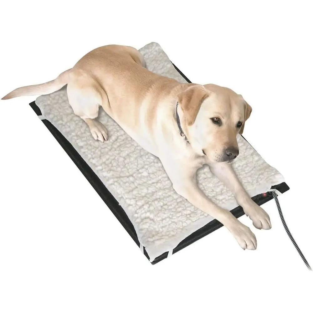 Durable Heated Pet Mat With Anti Chew Cord Protector