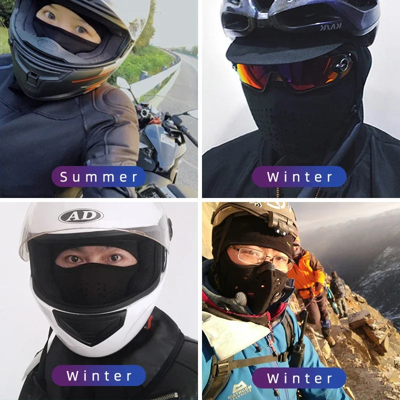 ROCKBROS Winter Cycling Balaclava Face Mask for Motorcycle Skiing