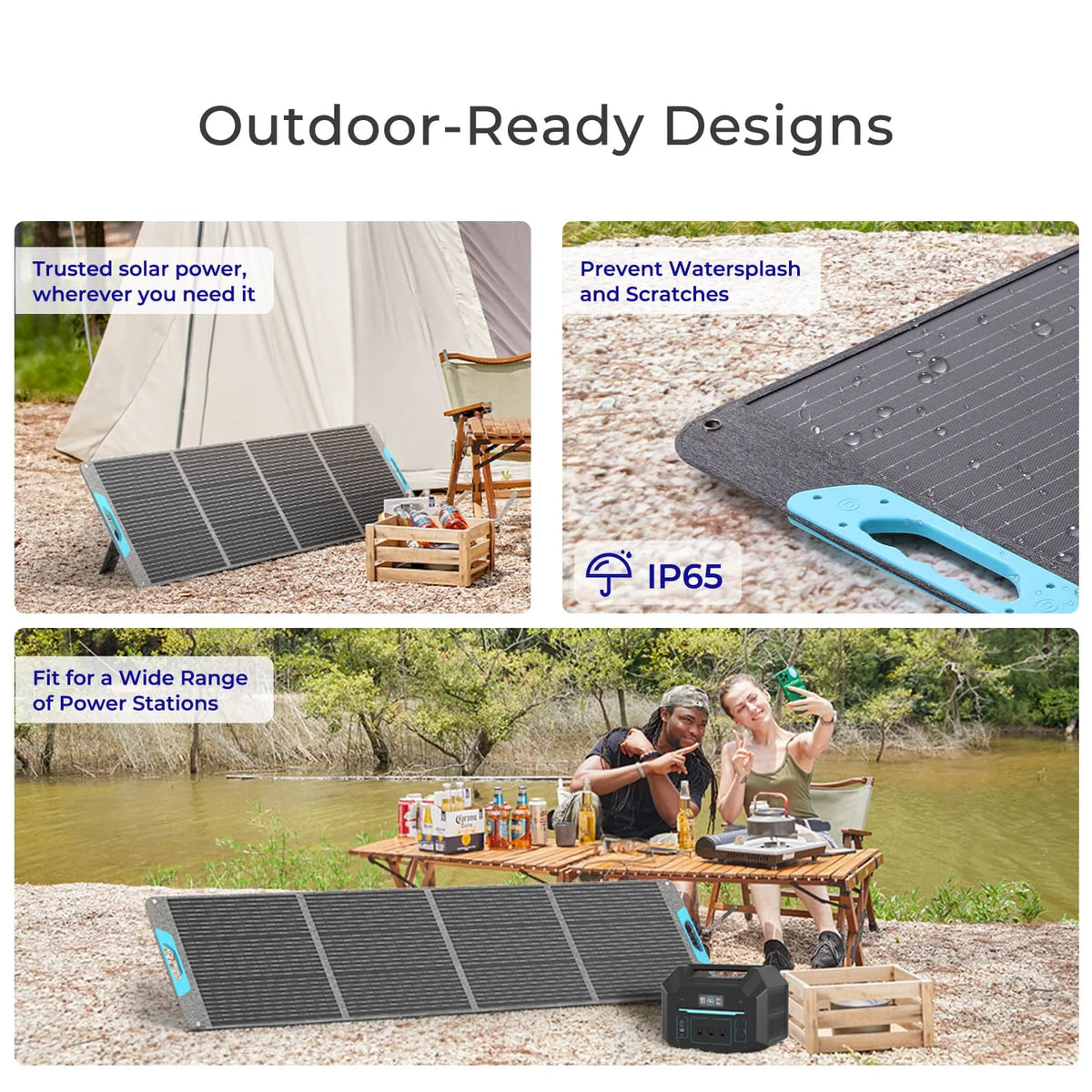 Renogy 200W Foldable Solar Panel Portable Outdoor Charger