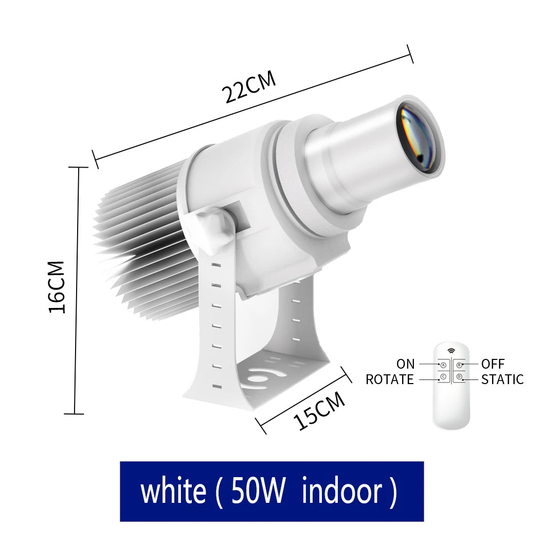 Meisonda Custom HD Gobo LED Logo Projector IP67 Waterproof