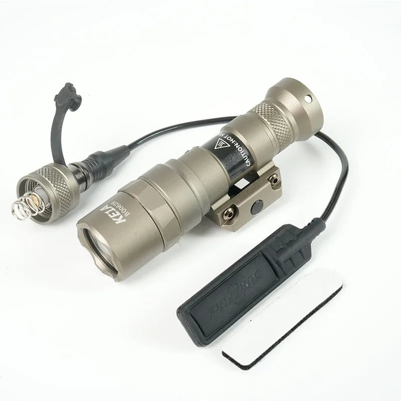Tactical M600C M600B Flashlight M300B Light LED Rifle Scout Lights for HK416 AR15 Outdoor Torch Hunting Light 20mm Rail