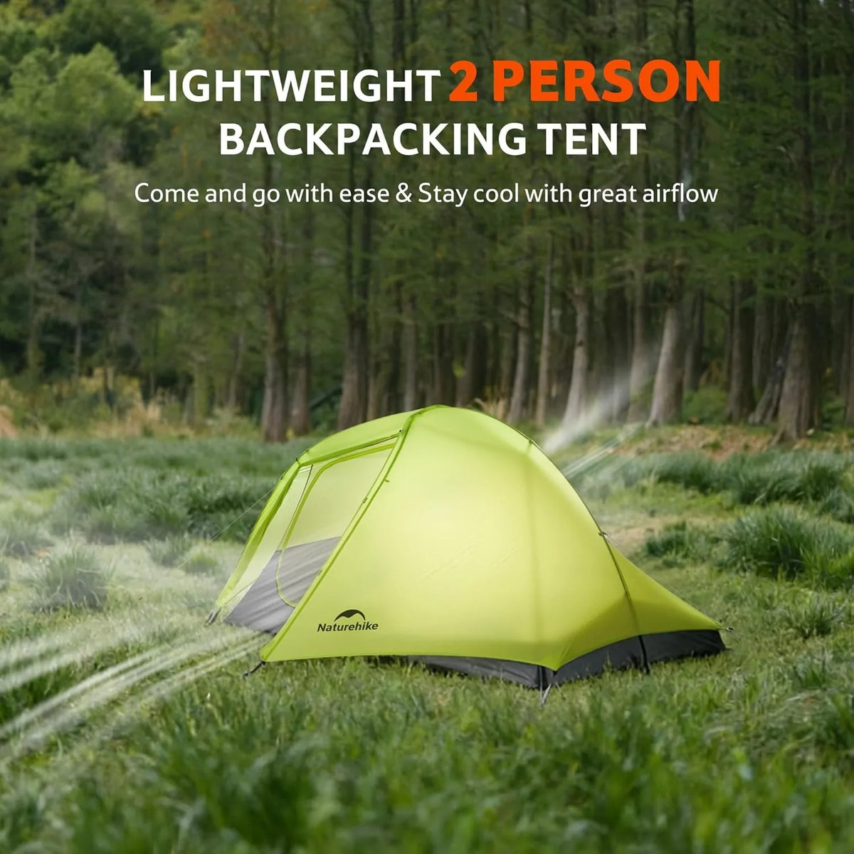 Naturehike Star Trail EXT Ultralight Backpacking Tent With Rain Protection