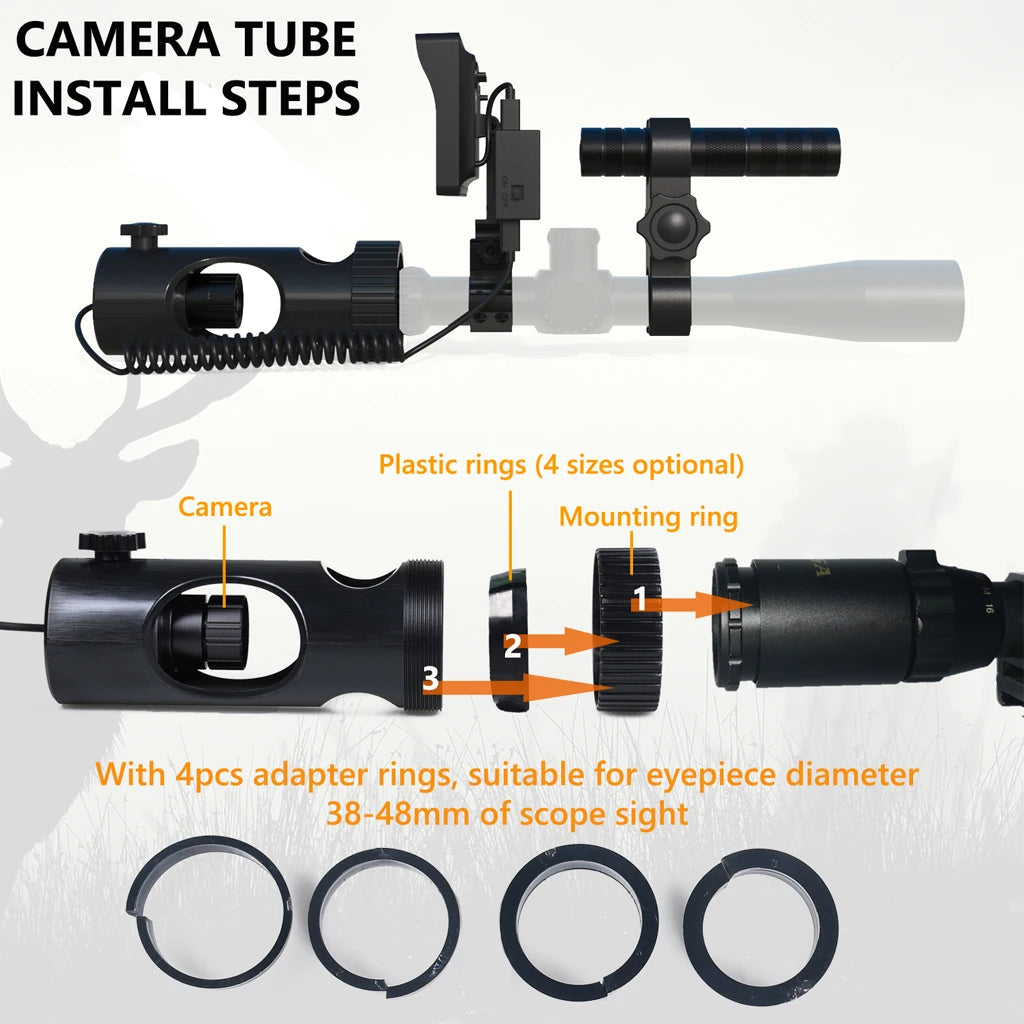 Megaorei M2 Night Vision Riflescope 850nm Infrared Scope