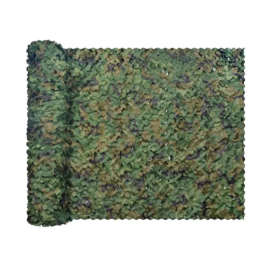 Camouflage Net Bulk Roll - Shade Net for Hunting, Home Decor, Paintball, Bird Watching Camping Car Cover tree stand hunting