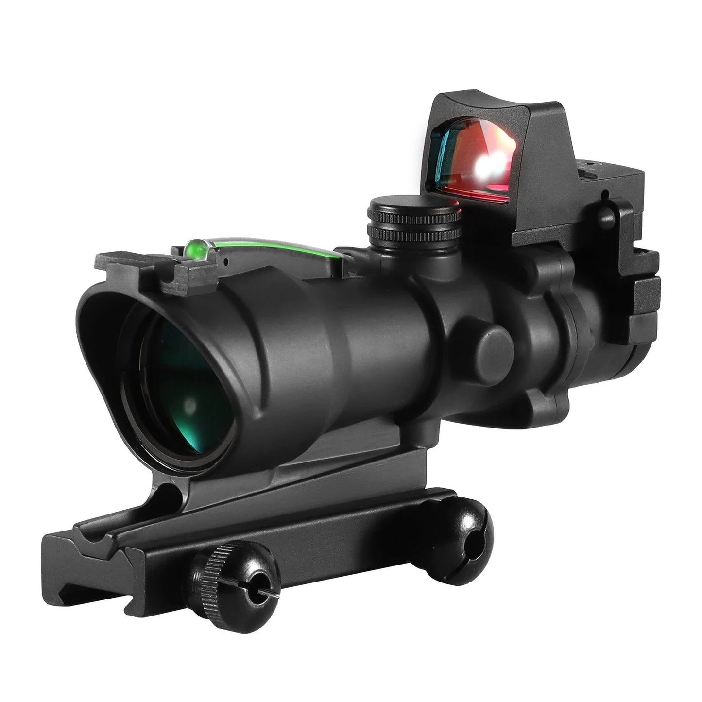 Nabila Adjustable Red Dot And 4x Scope Set For Hunting