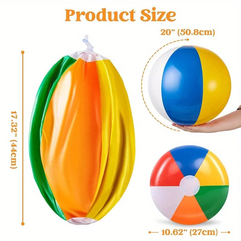 Joyfy Inflatable Beach Balls For Pool Party Supplies
