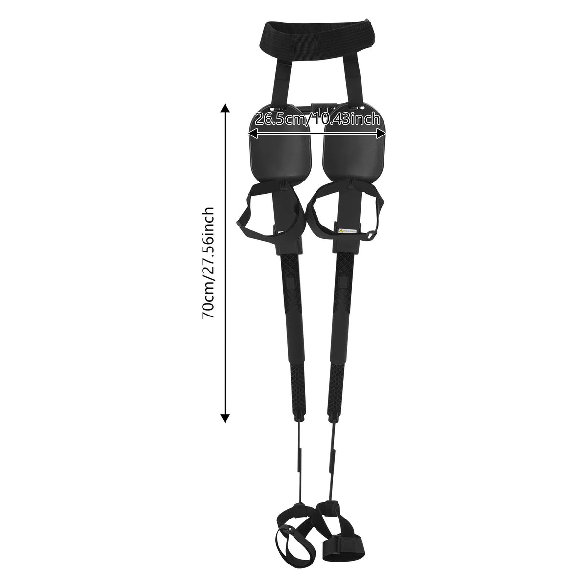 Bymaocar Portable Fishing Stool With Adjustable Ergonomic Support