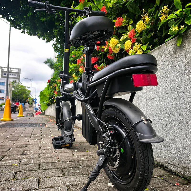 Electric Commuter Bike With 500W Motor And Front Suspension