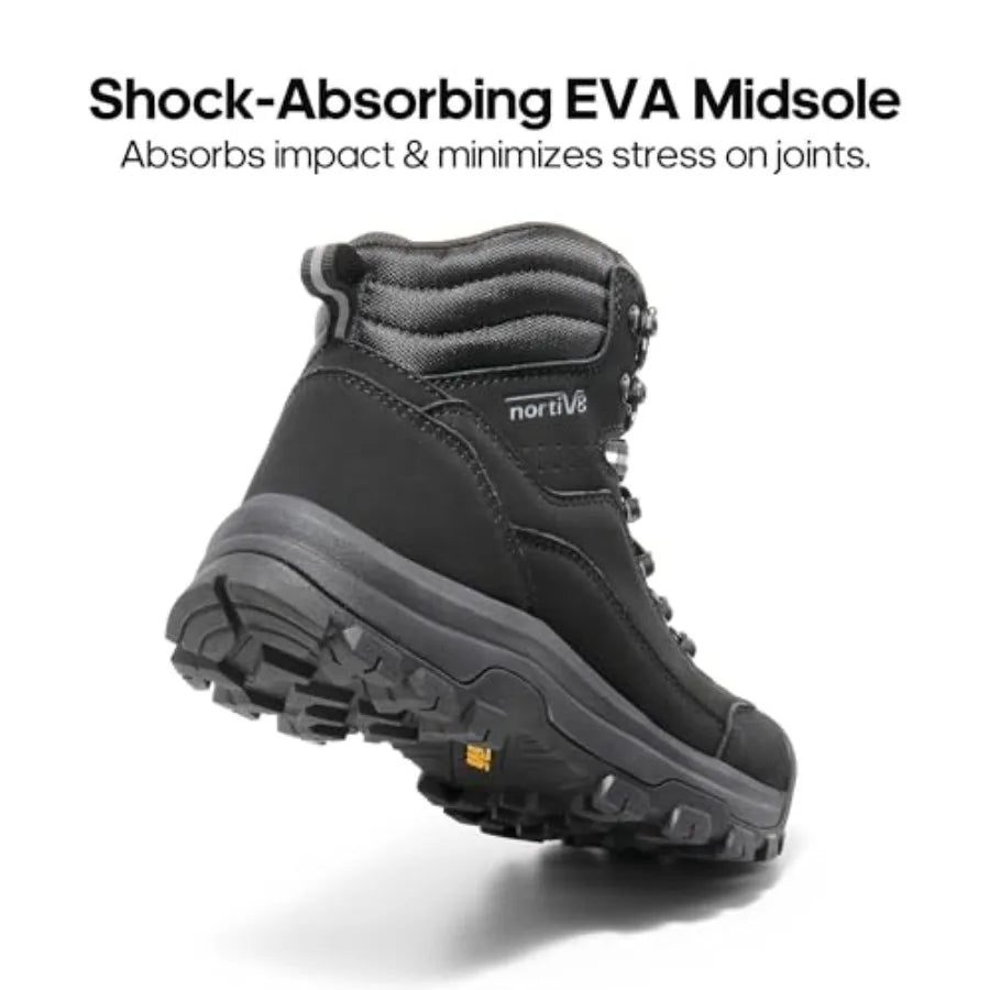 NORTIV 8 Women's Hiking Boots Waterproof Trekking Camping Trail Backpacking Boots for Outdoor