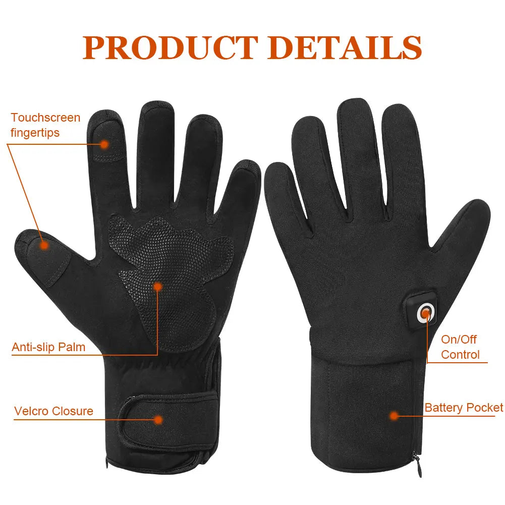 Savior Heat Waterproof Rechargeable Heated Thermal Gloves