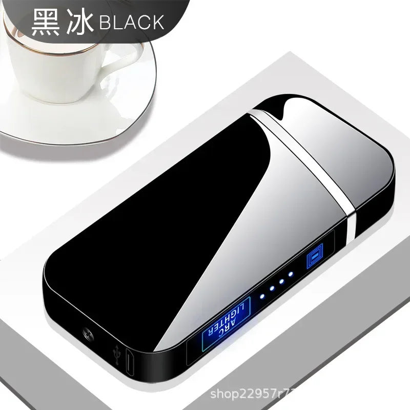 Miflame Windproof Electric Flameless Plasma Lighter Double Arc USB Rechargeable