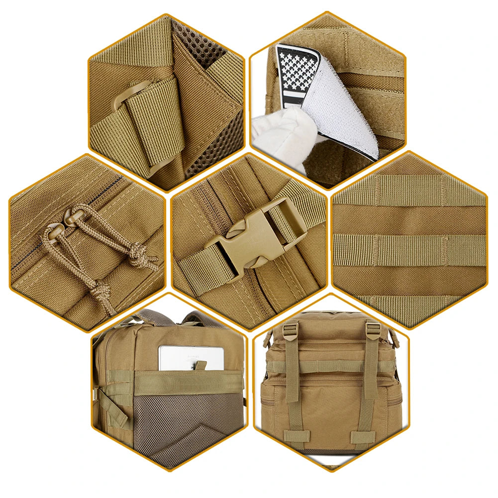 ReFire Gear Tactical Backpack For Outdoor Travel And Camping